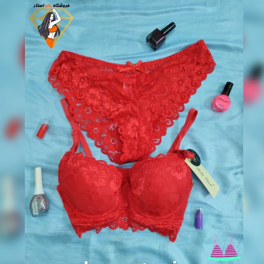 ست سوتین شورت در رنگ بندی و دارای سایز 80 تا 95
