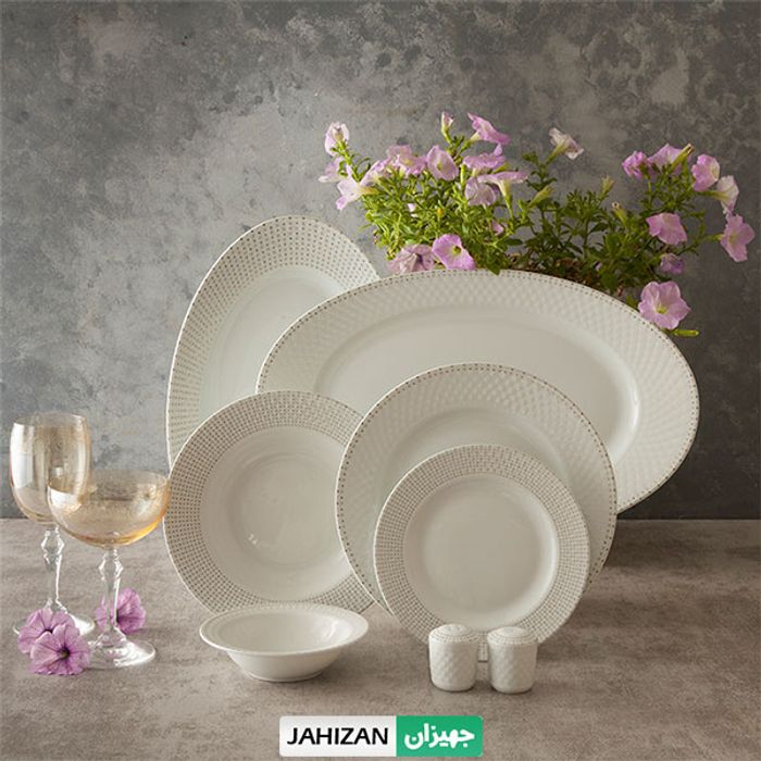 سرویس چینی زرین 28پارچه لیون سری رادیانس