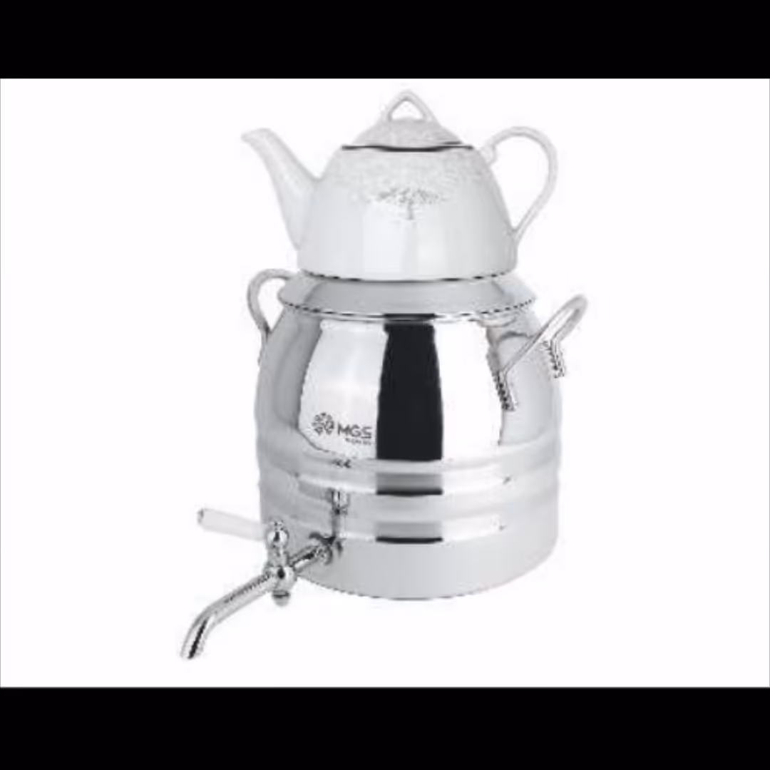 کتری و قوری طرح ستاره 6 لیتر برند MGS کد 5103