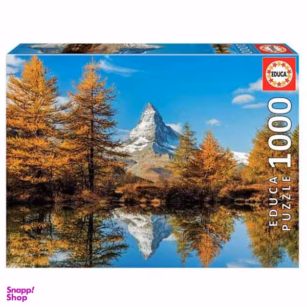 پازل 1000 تکه ادوکا مدل MOUNT CERVINO AUTUMN