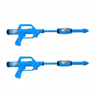 2  عدد تفنگ آب پاش غول پیکر  رنگ آبی 
