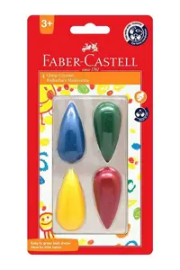 مداد شمعی 4 رنگ grasp 122704 فابر کاستل faber castell