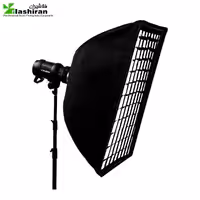 سافت‌باکس مستطیل 90×30 زنبوری Softbox with Grid
