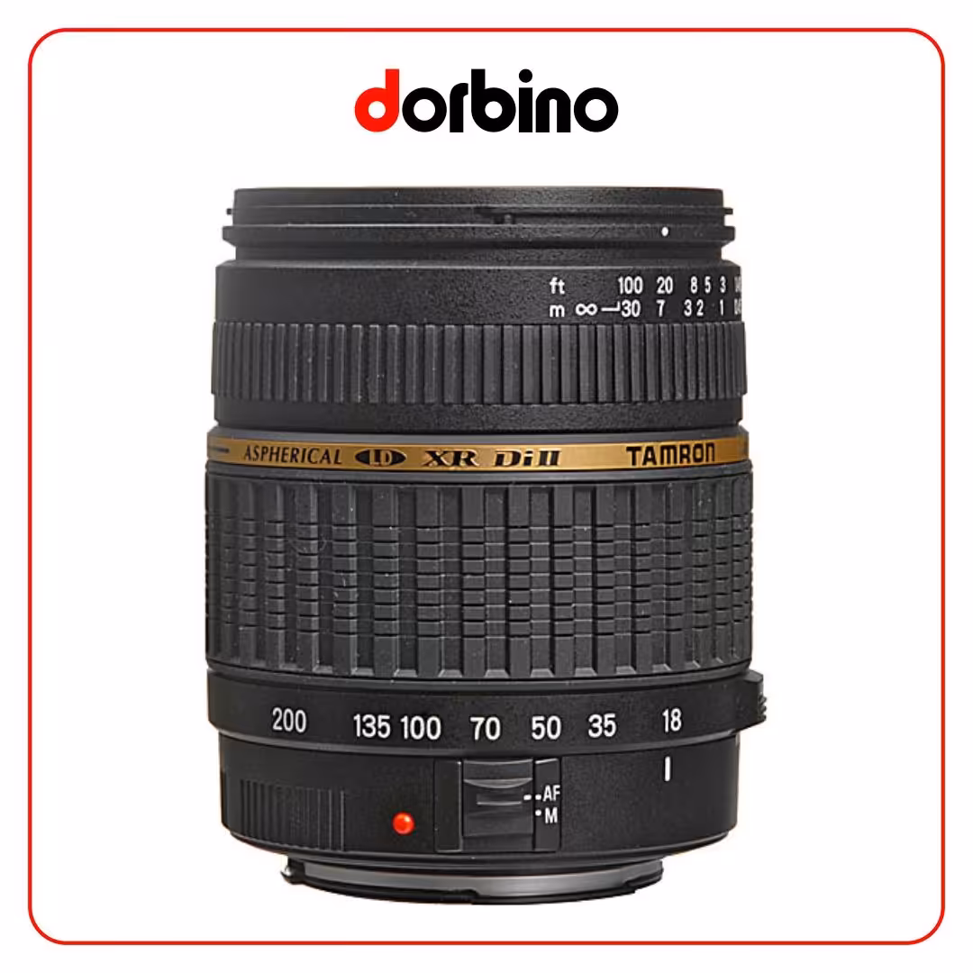 لنز تامرون Tamron AF 18-200mm f3.5-6.3 XR Di II for Canon - فروشگاه دوربین دوربینو