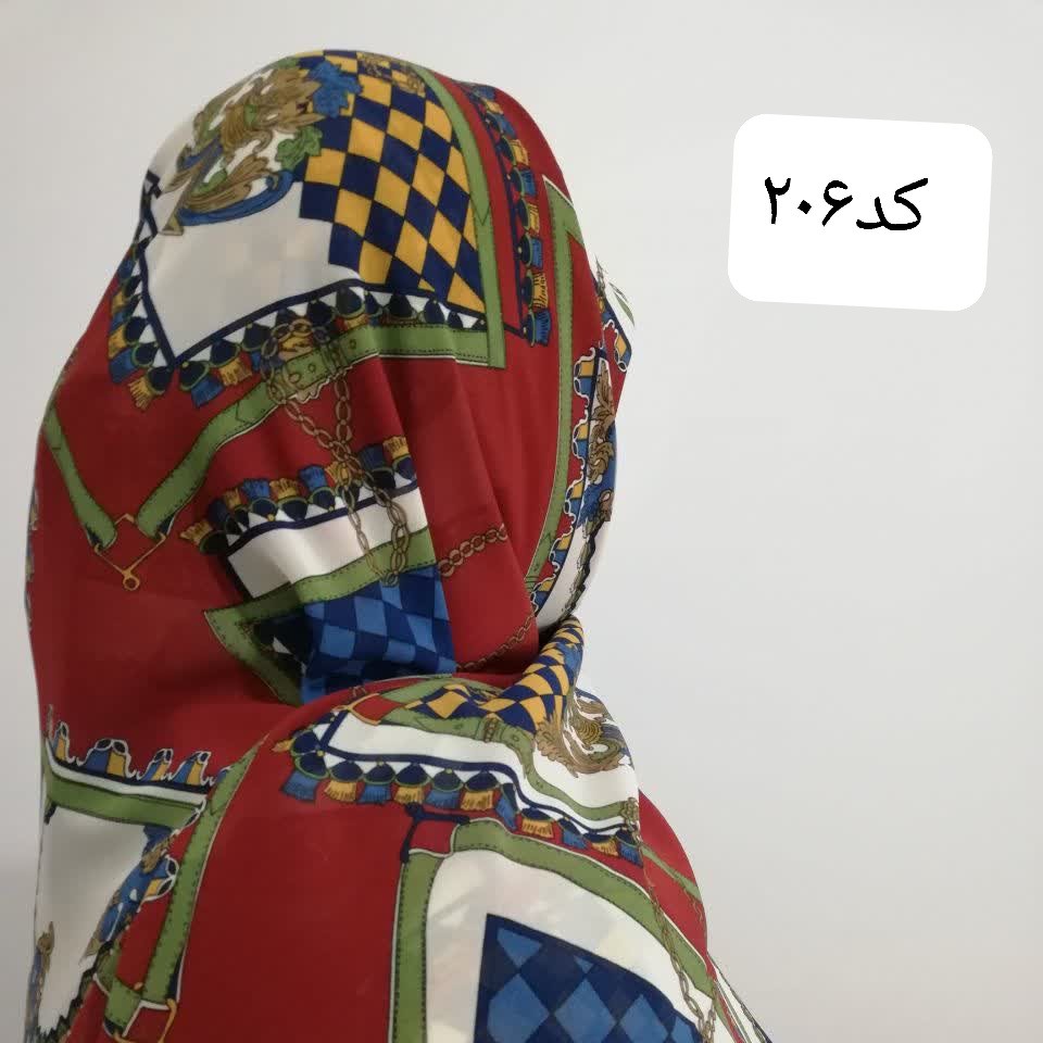 روسری حریر قواره بزرگ ، رنگهای متنوع، 120 در 120