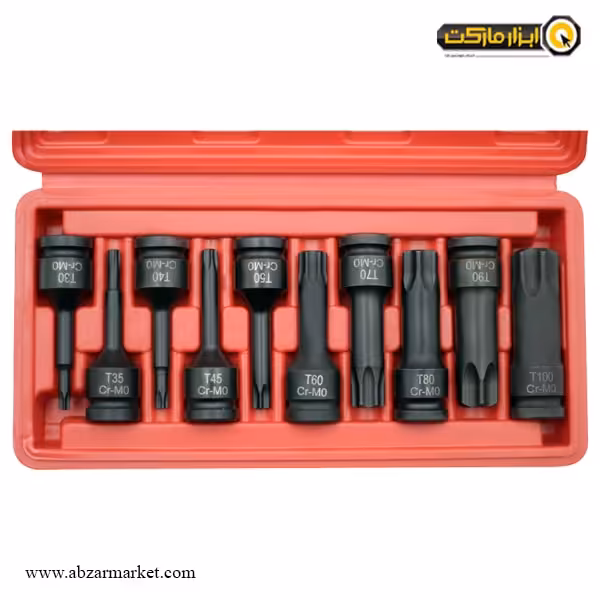 ست آلن بکسی ستاره ای داناپلاس فشار قوی 10 پارچه 1/2 اینچ مدل D7941310