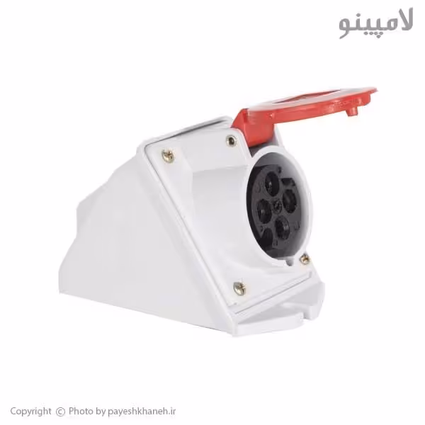 سوکت مادگی صنعتی 4 شاخه 32A ثابت پارت الکتریک