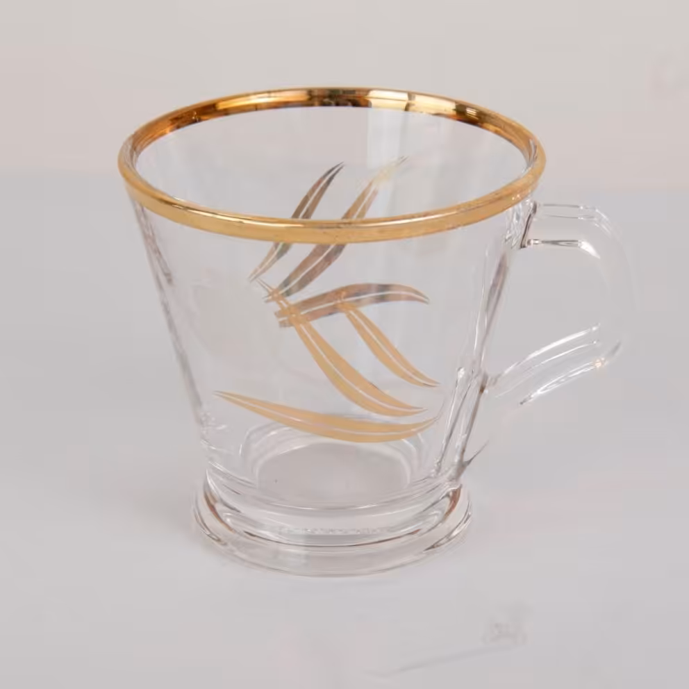 فنجان لب طلا بلینک مکس مدل آنتالیا .تراش خورده