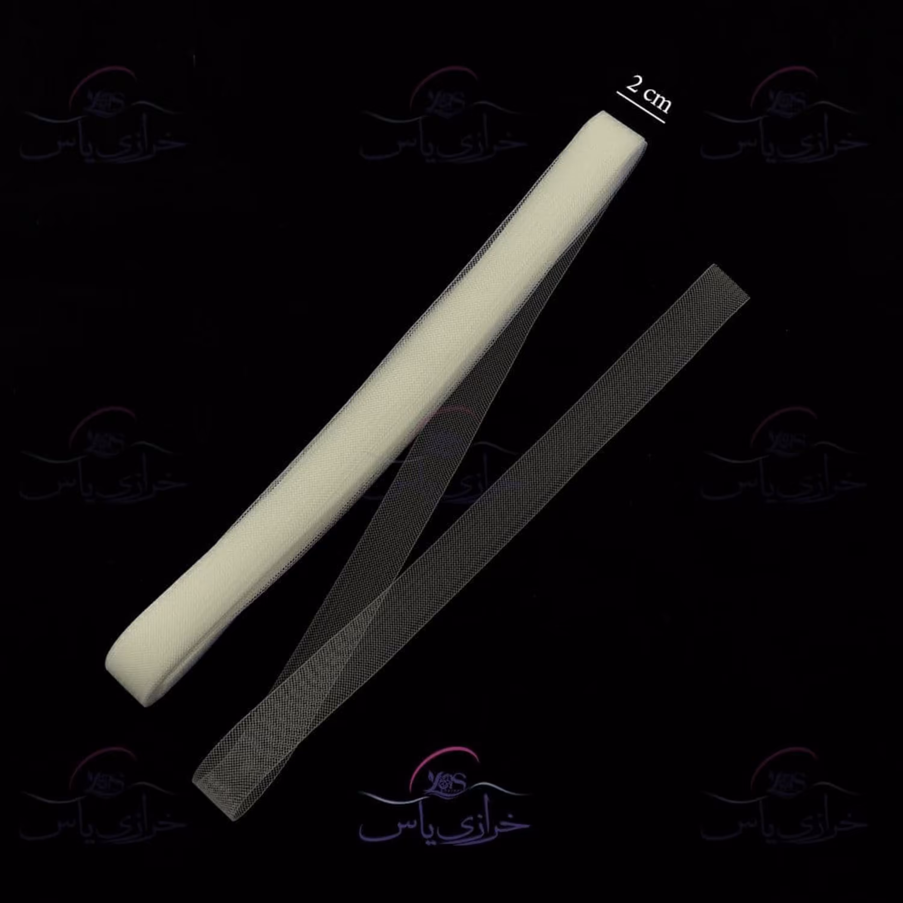 تور دبی یا نوار گرند عرض 2 سانت نباتی