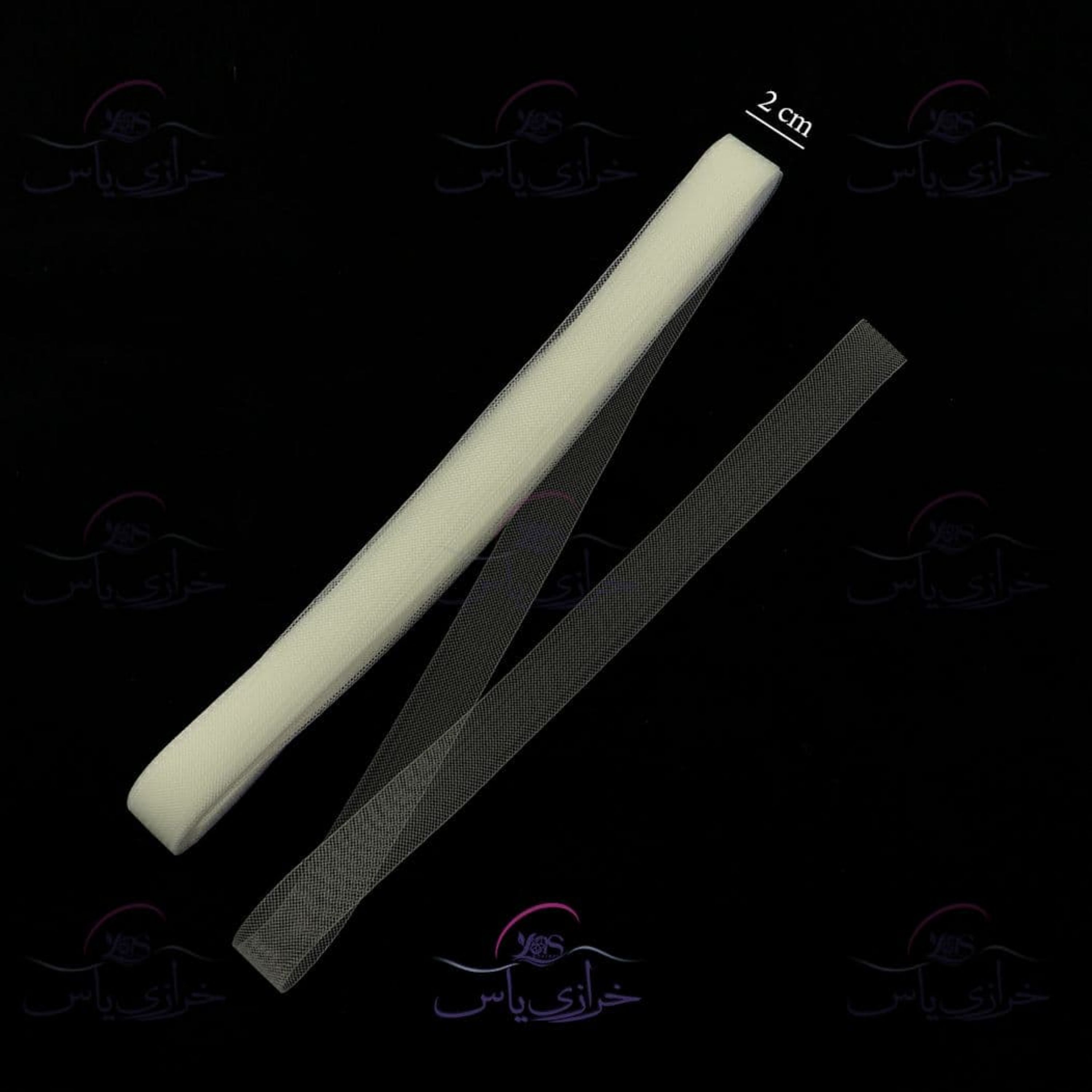 تور دبی یا نوار گرند عرض 2 سانت نباتی