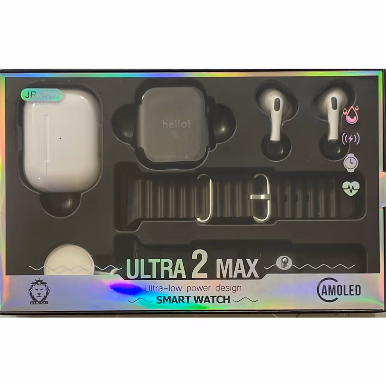 پک اقتصادی ساعت هوشمند و ایرپاد مدل JR-X21