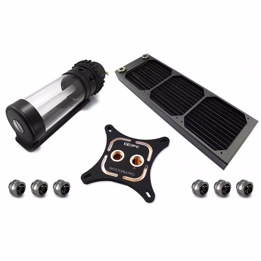 کیت کامل خنک کننده مایع پردازنده ایکس اس پی سی مدل ری استرم پرو فوتون دی 5 ای ایکس 360