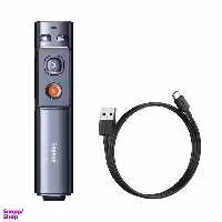 پوینتر و پرزنتر بی سیم با نور سبز باسئوس مدل WKCD010013