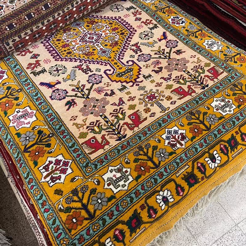 قالیچه دستباف 3 متری ریزبافت و اعلا ترکمن با ارسال رایگان 