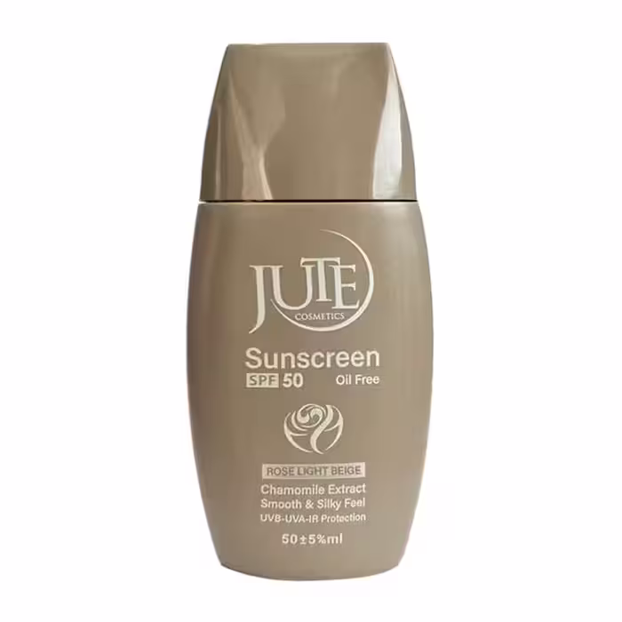 ضد آفتاب رزلایت رنگی بژ خیلی روشن مناسب پوست چرب SPF50 ژوت