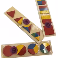 جورچین اشکال هندسی سه طرح چوبی