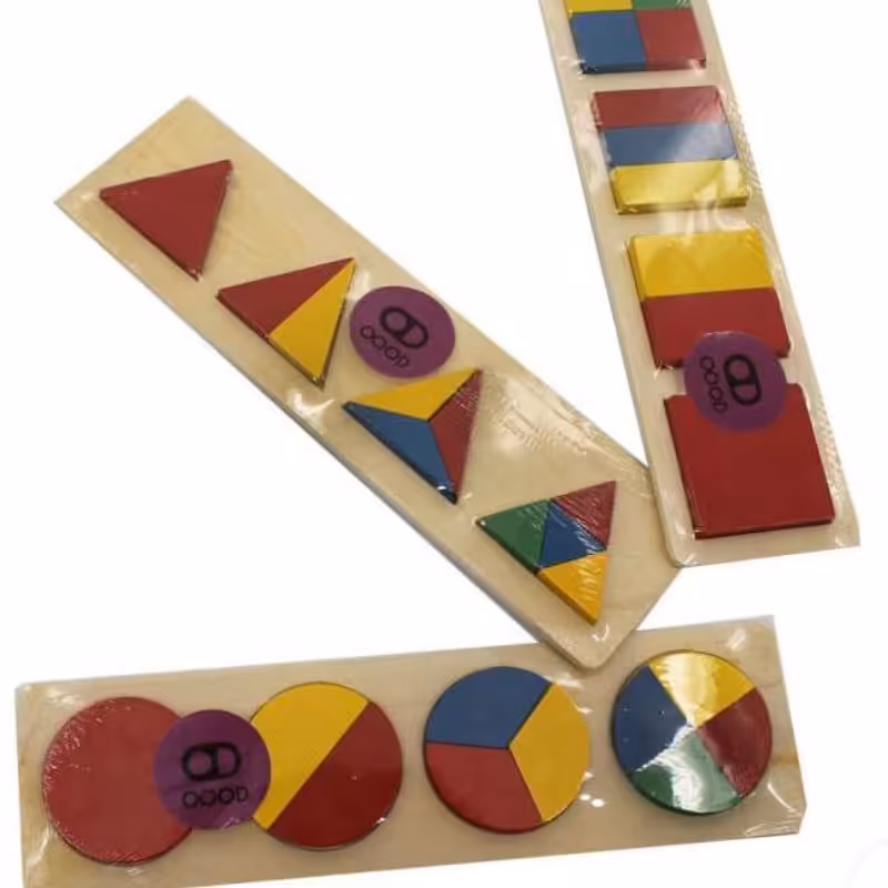 جورچین اشکال هندسی سه طرح چوبی