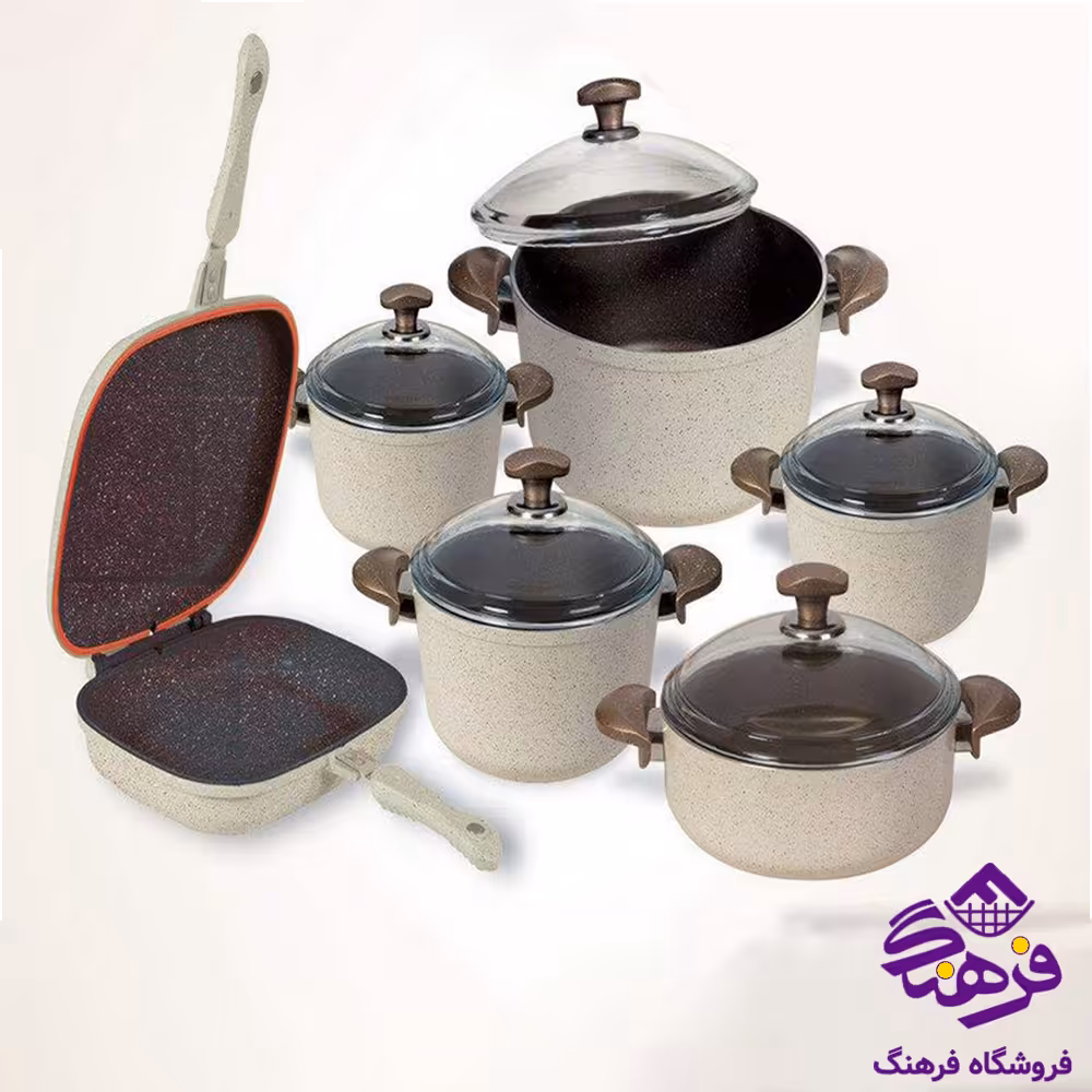 سرویس قابلمه پویان 12پارچه فورج PMT