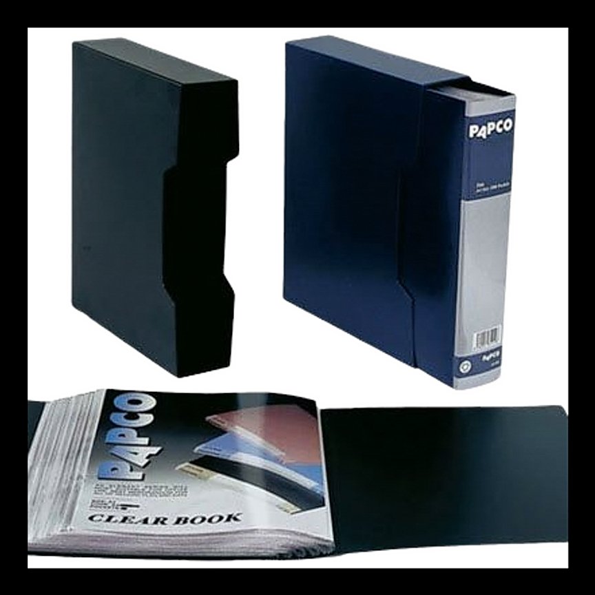 کلربوک 100 برگ قابدار مات پاپکو A4-100M