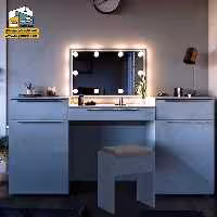 میز آرایش لامپ دار DMP209