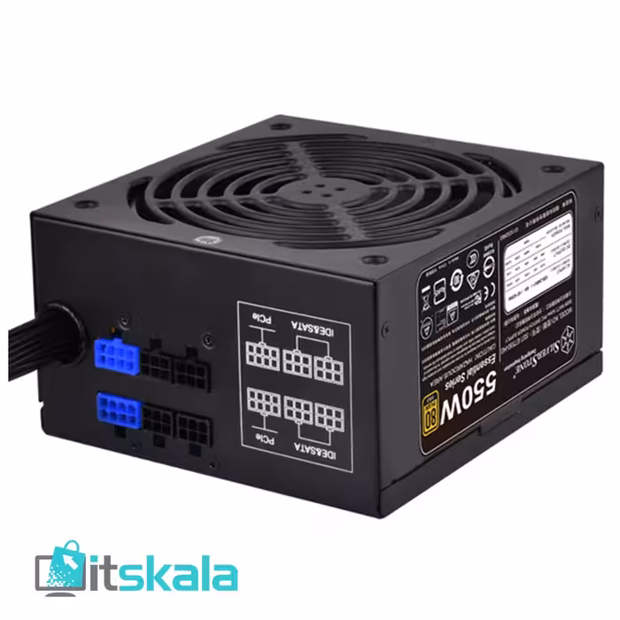 قیمت و خرید پاور 550 وات سیلوراستون 550w Gold Semi | ITSKALA