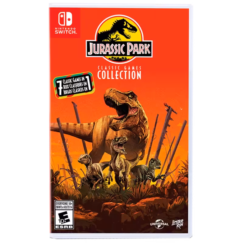 خرید کارتریج بازی Jurassic Park Classic Games برای نینتندو پلمپ