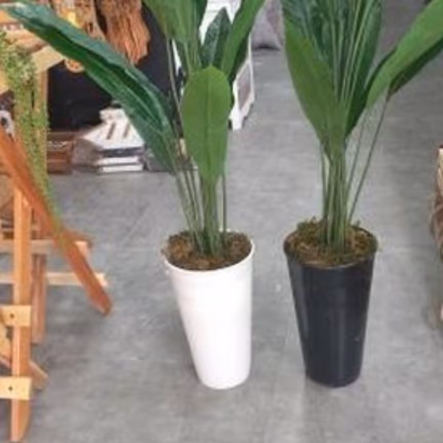 گل مصنوعی درختچه پرنده بهشتی وارداتی قابل شستشو انعطاف پذیر قدکاربین 120الی130 بسیارمشابه طبیعی دارای خزطبیعی