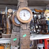 ساعت چوبی دیواری سایز کوچک