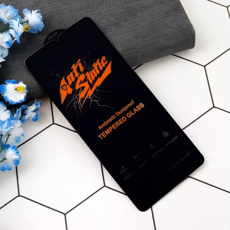 گلس تمام صفحه درجه یک Anti Static گوشی سامسونگ A31 