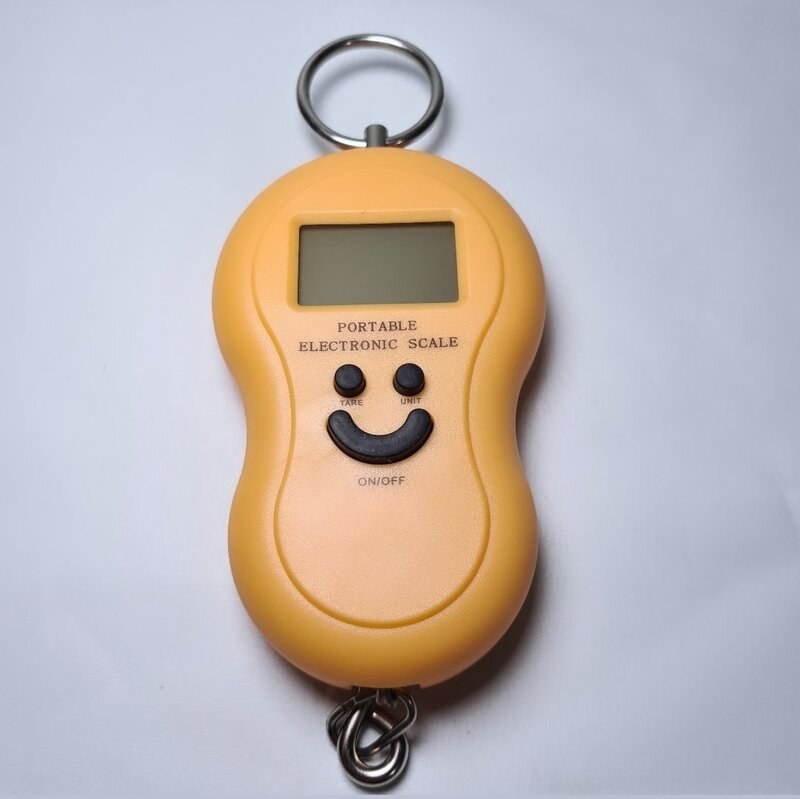 ترازو قلابدار رنگ نارنجی Portable ELECTRONIC SCALE
