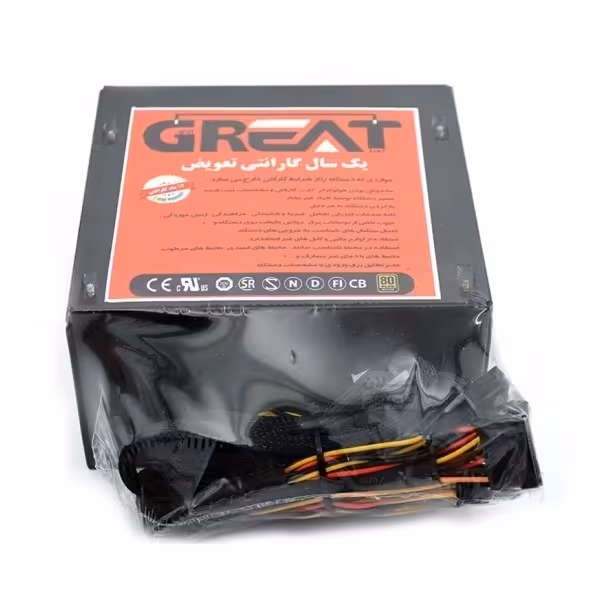 پاور کامپیوتر گریت مدل GREAT 12*12 280W