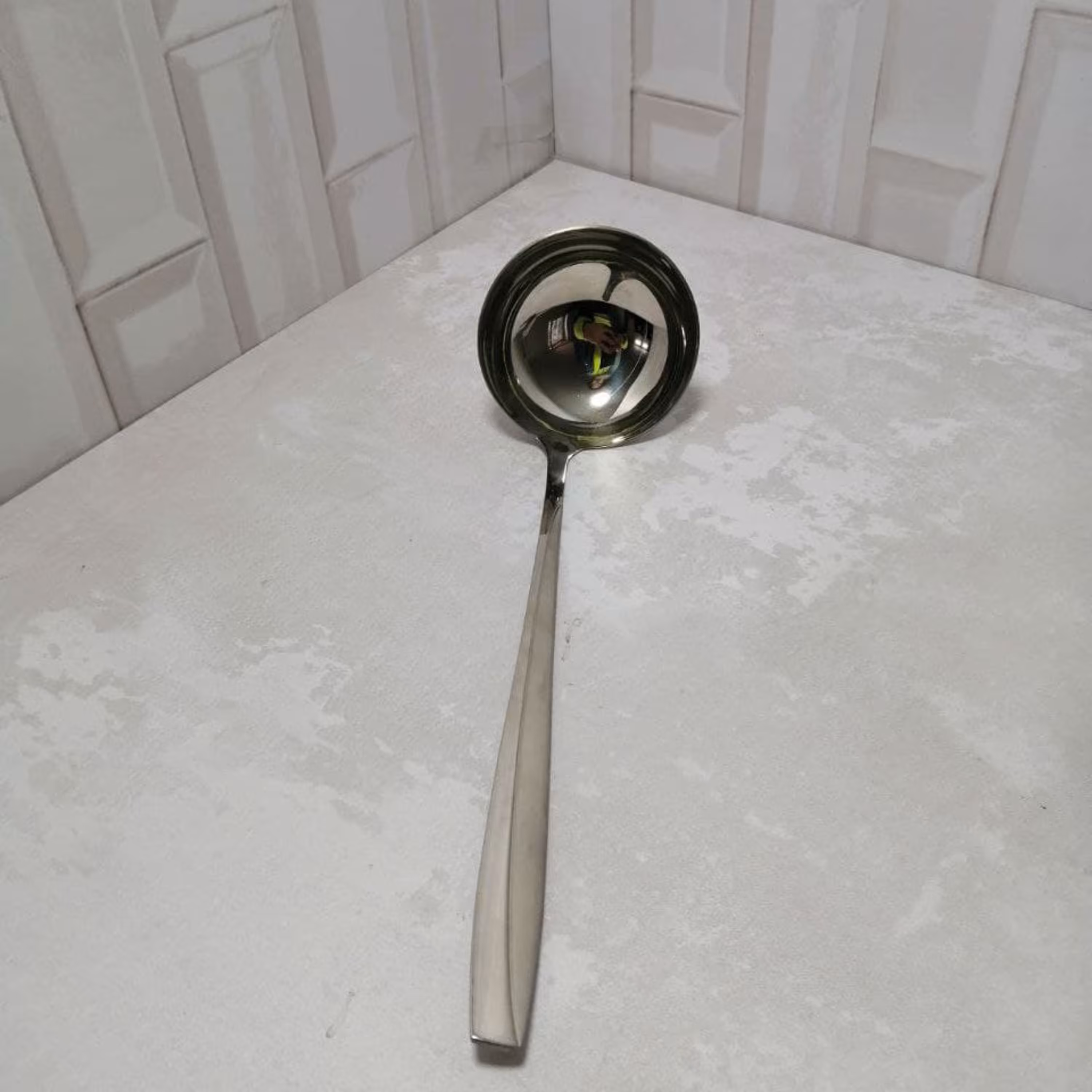 ملاقه استیل معمولی بلند تهیه شده از بهترین مواداولیه 