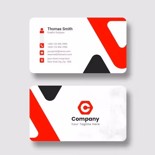 طراحی و چاپ کارت ویزیت گلاسه با روکش لمینت مات (100عددی)