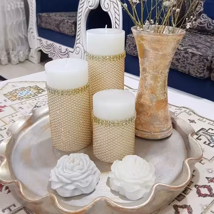 شمع  5 عددی توری