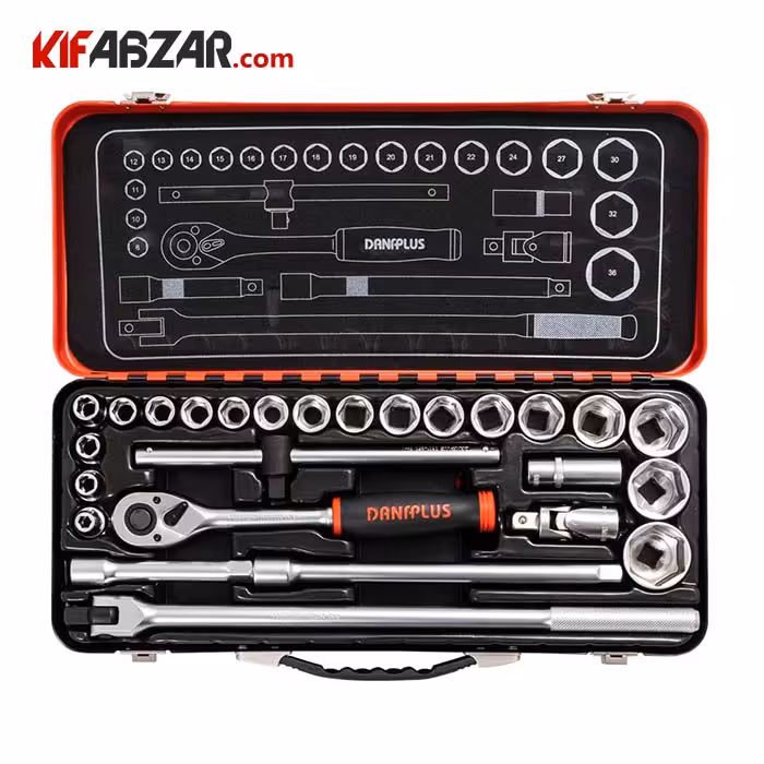 جعبه بکس  1/2 اینچ 26 پارچه داناکو مدل D3940