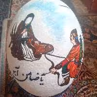 تخم شتر مرغ ضامن آهو