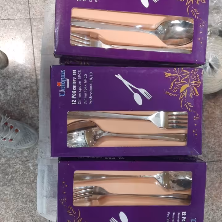 قاشق و چنگال یونیک اص آلمان نگیر فوق العاده شیک و ضخیم 