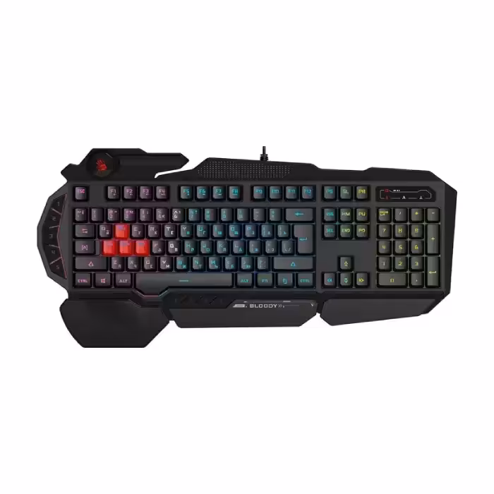 کیبورد گیمینگ با سیم ای فورتک مدل B314 LIGHT STRIKE