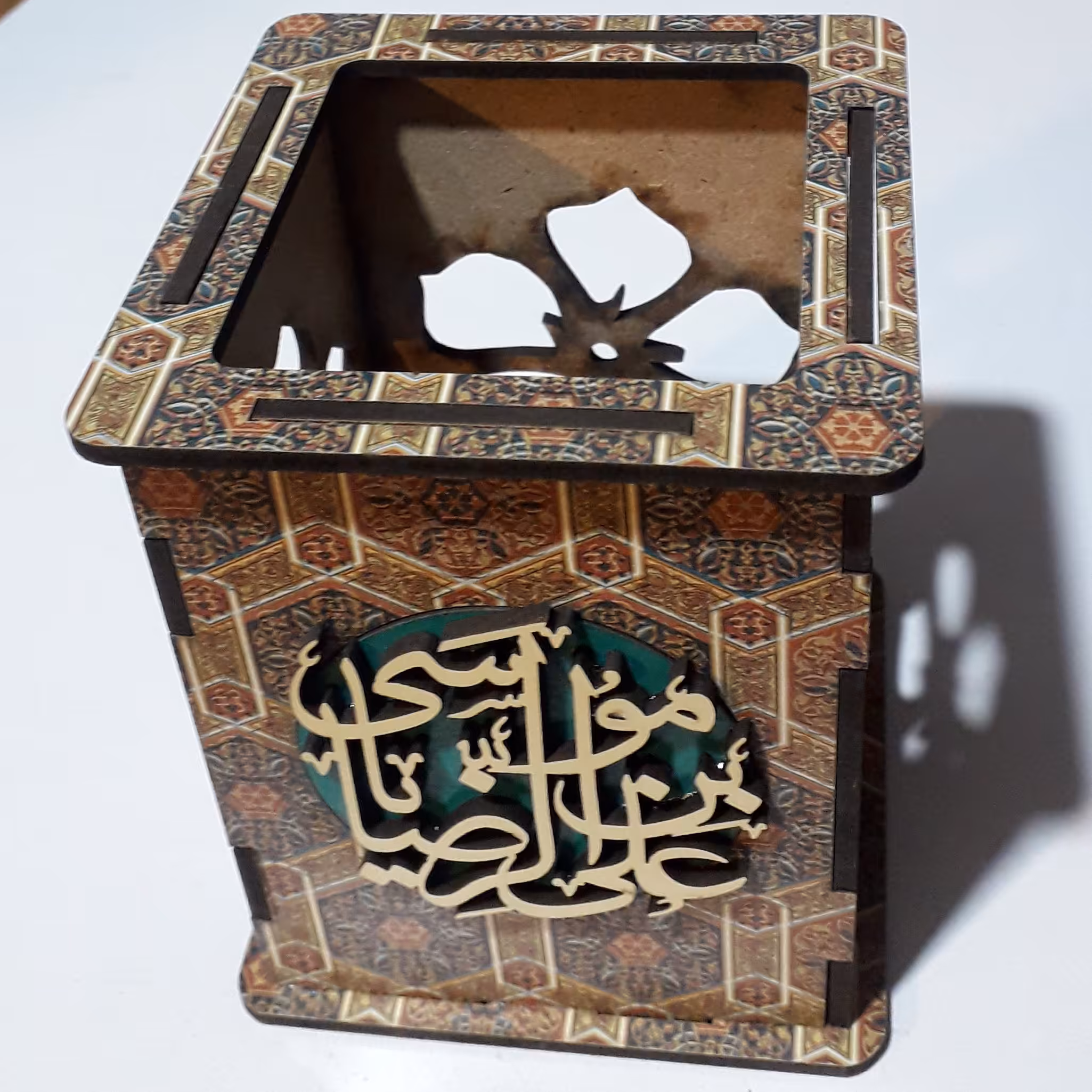 جاقلمی طرح خاتم کاری