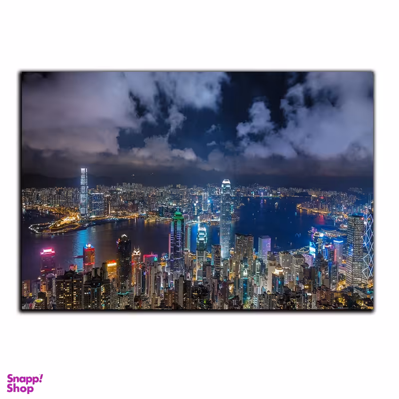 تابلو شاسی بکلیت طرح منظره شهر هنگ کنگ مدل SH-825