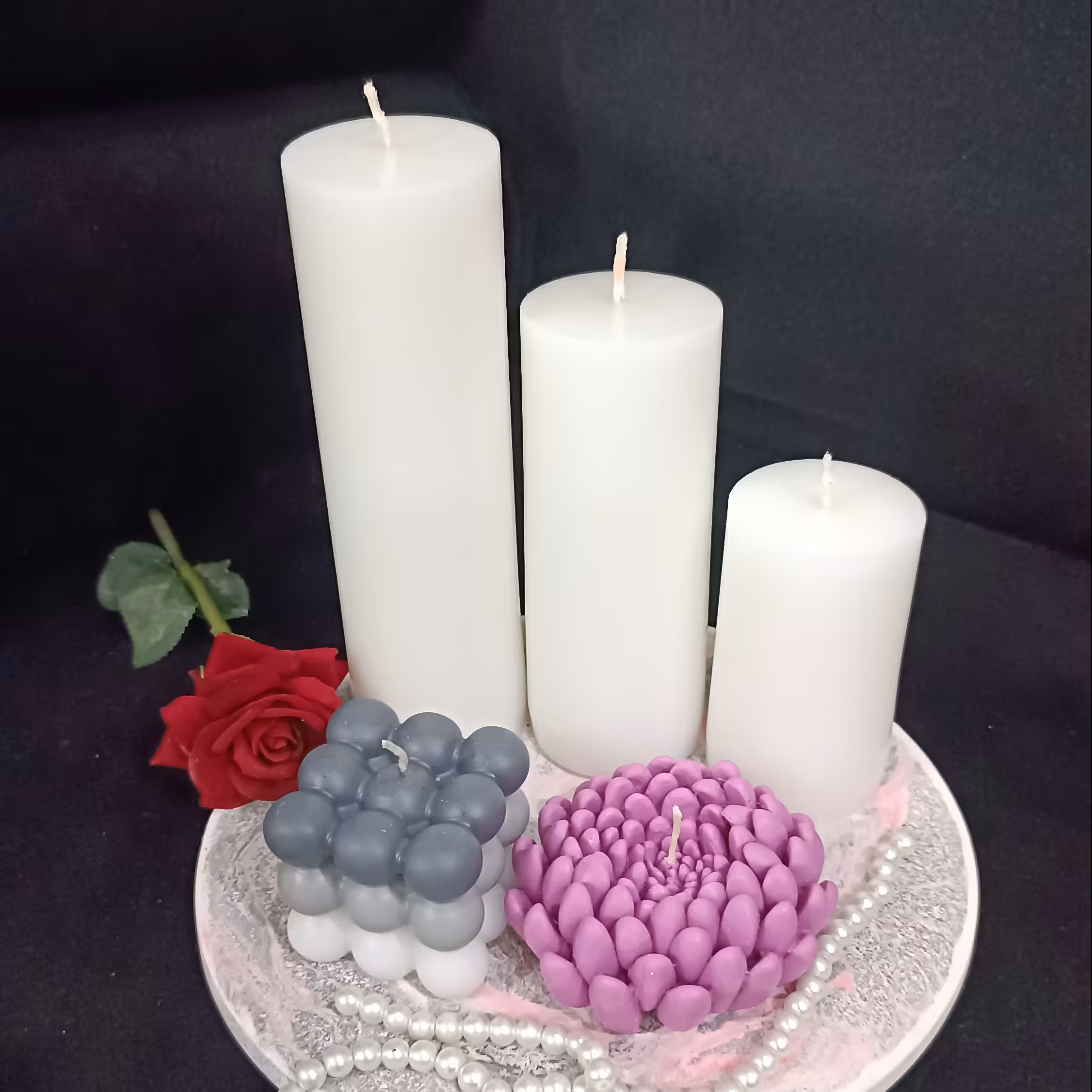 شمع استوانه ست