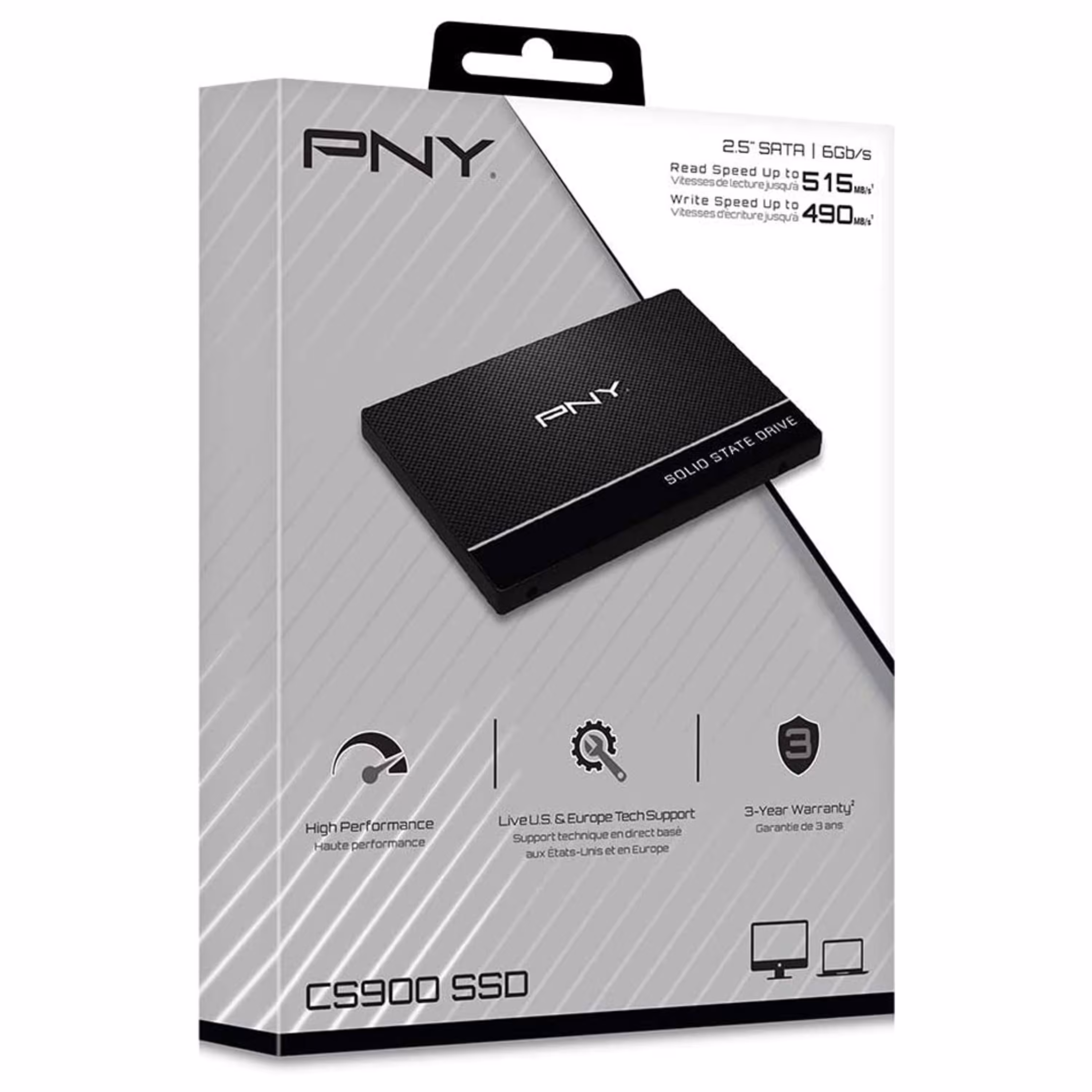حافظه SSD اینترنال 240 گیگابایت PNY مدل CS900