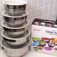 لگن 5 تکه درب دار yyi