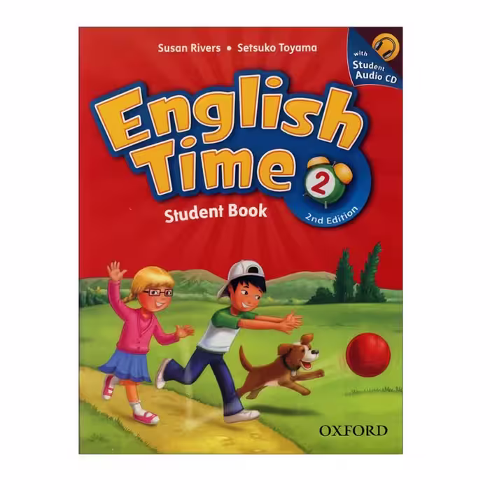 کتاب English time 2 اثر Susan Rivers انتشارات اکسفورد رحلی