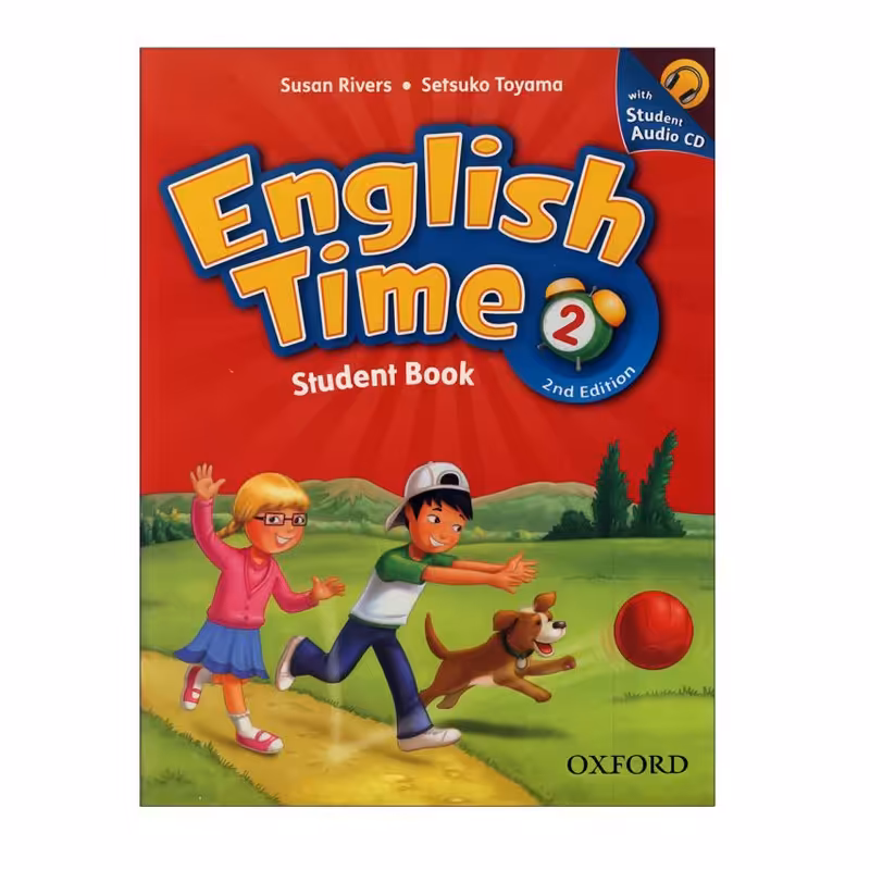 کتاب English time 2 اثر Susan Rivers انتشارات اکسفورد رحلی