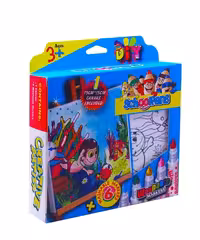 ست  اسکول فنس   6 رنگ همراه با الگو کد 92409