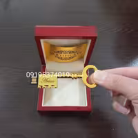 فلش روکش طلا با جعبه چوبی همراه با شناسنامه و حک اسم 