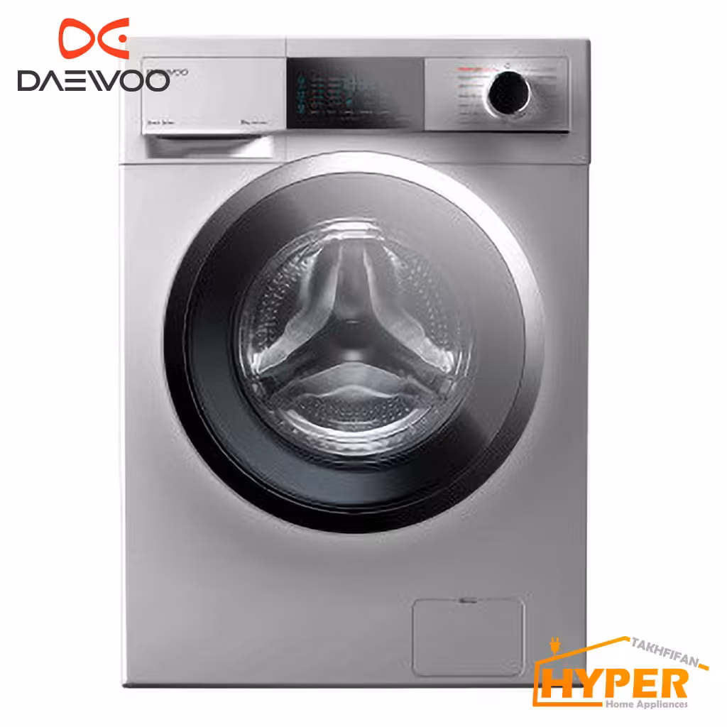 ماشین لباسشویی دوو DWK-8042 نقره ای 8 کیلویی