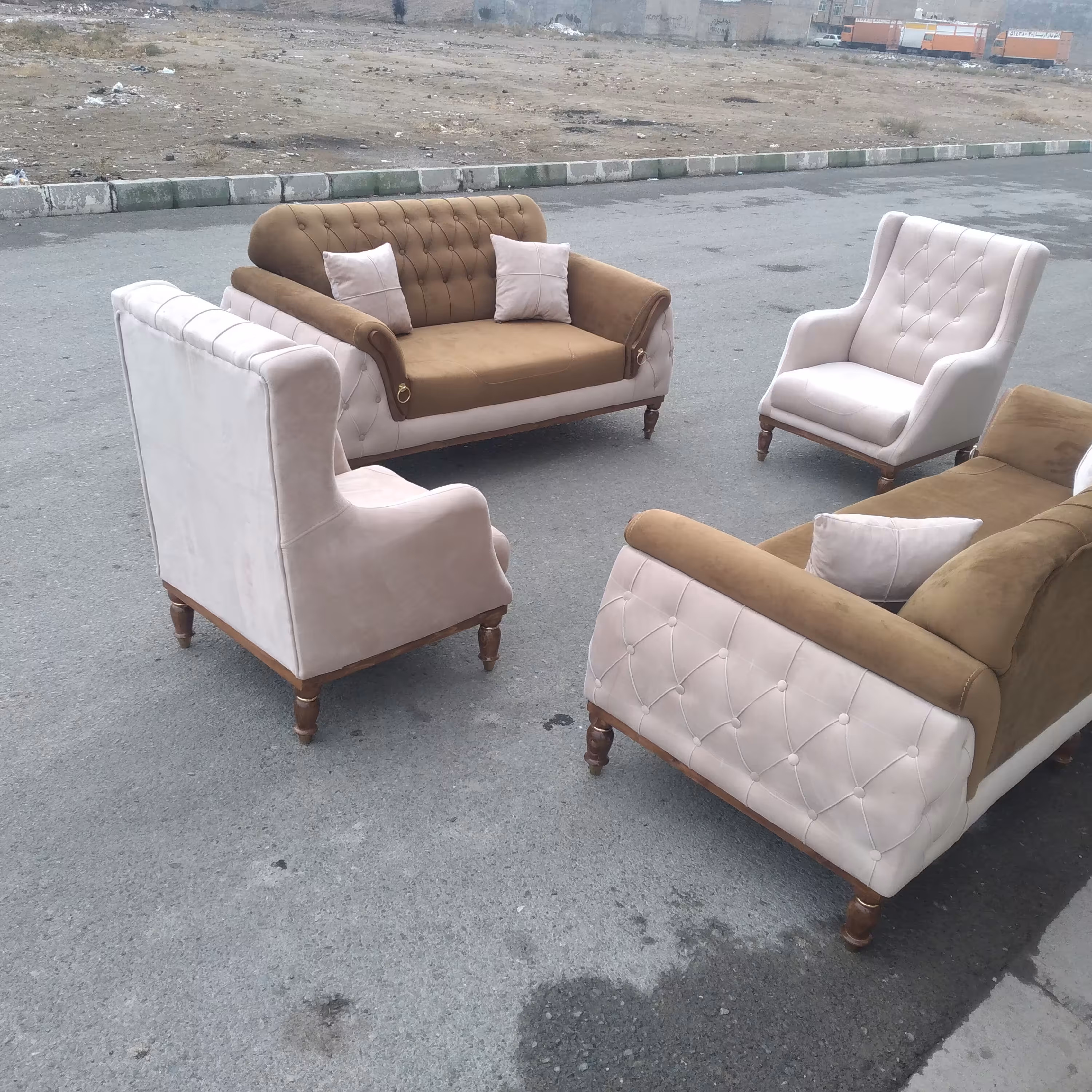 مبل پاریس راحتی 7 نفره