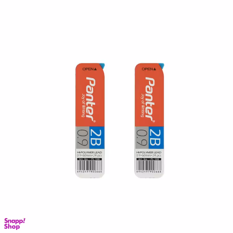 نوک مداد نوکی 0٫9 میلی متری پنتر (Panter) مدل HB بسته دو عددی